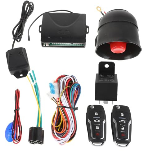 ASAKKURA Lock Kit Car Alarm Security System Keyless Entry Lock for Central Locking Vehicle Fitment