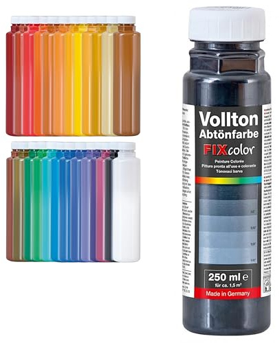 decolor Peintures Colorées Noir 250ml
