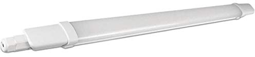 LED Feuchtraumleuchte IP65 120cm 36W 4000K neutralweiss Deckenleuchte Kellerleuchte Garagenleuchte Werkstattleuchte für feuchte Innenräume Außenleuchte