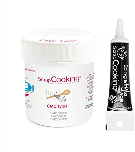CMC Tylos en poudre 35 g + Stylo de glaçage noir