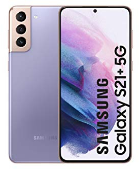 Samsung Galaxy S21+ 5G SIM Free Phone Phantom Violet 128GB (Renewed)