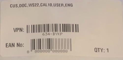 Dell Windows Server 2022 Standard oder Datacenter - Lizenz - 10 Benutzer-CALs