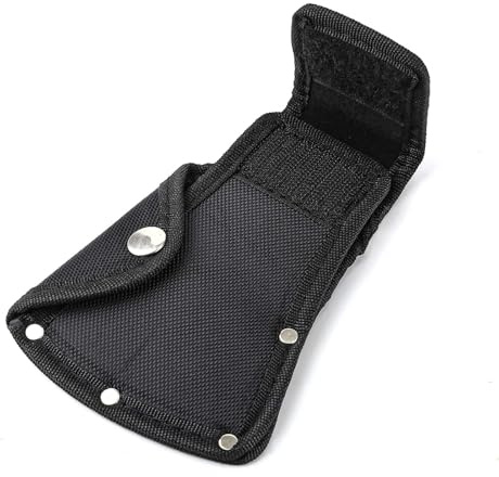 Axe Head Cover, Nylon Single Bit Axe Head Holster, Hatchet Sheath Axe Holster, Double Snap Ax Protective Cover, Hatchet Protector for Camping, Hunting, Storage During Survival, Fit for 1.25Lb Axe