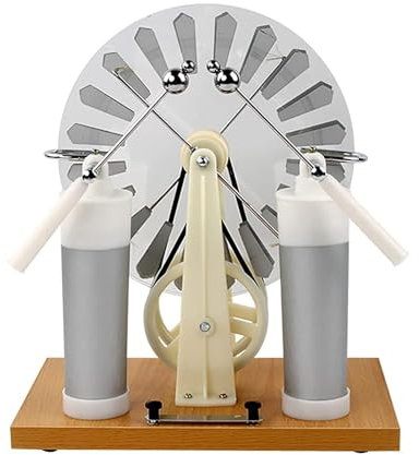 Générateur Vickers Instrument d'enseignement et aides pédagogiques Générateur d'électricité statique Générateur d'induction électrostatique Démonstration électrostatique électrique Bouteille de Leyde