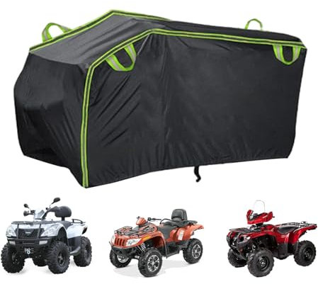 Housse de protection pour quad, quad, protection contre la pluie, toutes saisons, housse de protection contre la poussière, housses extérieures imperméables pour la plupart des VTT