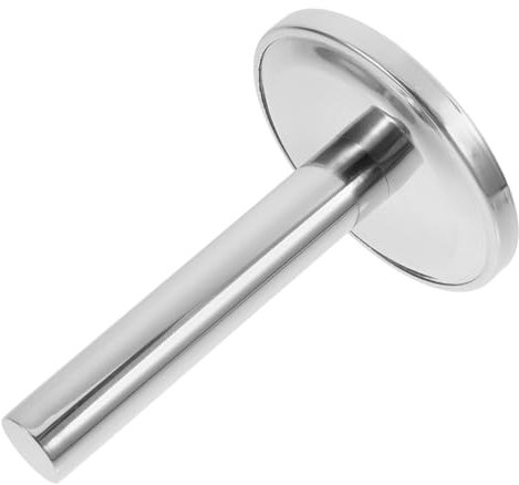 Alipis Stainless Steel Meat Hammer for Chicken and Beef Tenderizing Flattening Tool Head for Kitchen Use Dishwasher Safe Meat Mallet