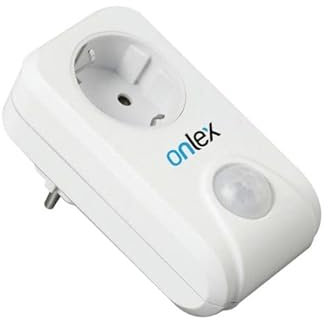 Adapter 230 V mit Dämmerungssensor, ideal, um Lichter bei Dämmerung automatisch zu aktivieren.