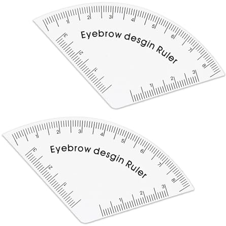 Guía de cejas reutilizable para todas las formas de cara y garantiza la aplicación de las cejas
