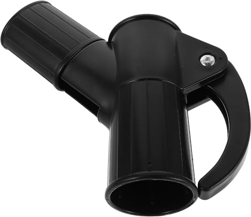 Veemoon Poignée de Parasol D’Extérieur Noire Manivelle de Remplacement pour Parasol de Terrasse et Balcon Pièce Détachée Robuste Fixation Stable Levage Rapide et Protection UV