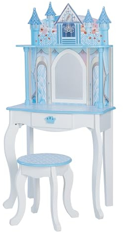 Fantasy Fields Teamson Kids - Dreamland Castillo de Juguete de Vanity Set - Blanco/TD-12951F