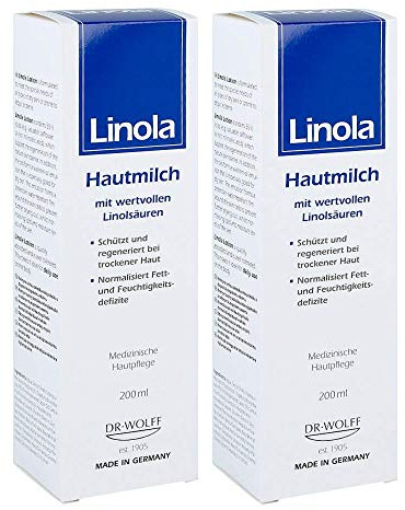 Linola Hautmilch 2X200Ml Inklusive Einer Handcreme Von Vitenda , 200 Ml (2Er Pack)