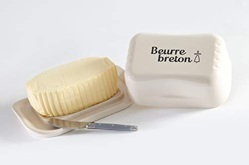 Beurrier céramique fabriqué en Bretagne