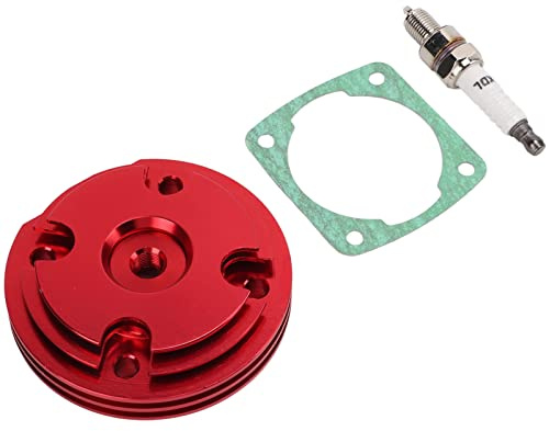 Kit di riparazione della testata del cilindro, set di guarnizioni del coperchio della testata del cilindro CNC in lega di alluminio antiossidante ad alte prestazioni per 66cc 69cc 80cc 2