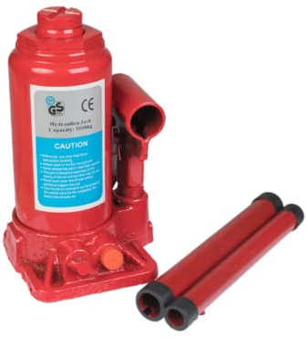 5 Ton Bottle Jack Car Hydraulic Telescopic Low Profile Van Tractor Truck Tonne