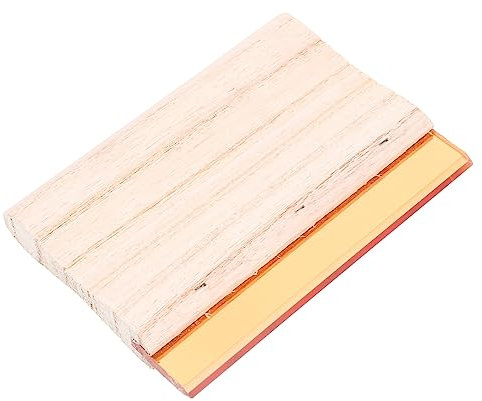 STOBOK Schaber für Siebdruck Rakelgestell Bildschirmrakel Farbschaber aus Holz Rakel Durometer Werkzeug Tintenschaber aus Holz Kratzbrett Drucken Abzieher Klebestreifen