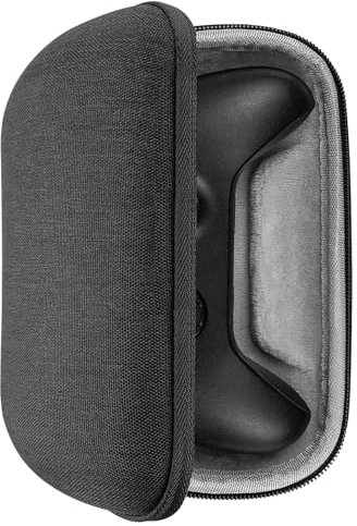 GEEKRIA Custodia da viaggio per controller compatibile con Xbox One, Xbox Series X/S, Xbox Wireless, custodia rigida, custodia protettiva con tasca interna in rete per cavo di ricarica (grigio)