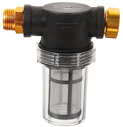 Yardwe Gartenzulauffilter Hochdruck-sedimentfilter Tragbarer Sedimentfilter Sauberer Zulauffilter Praktischer Sedimentfilter Schlauchfilter Für Garten Wasserfilter Zum Waschen Filter Für