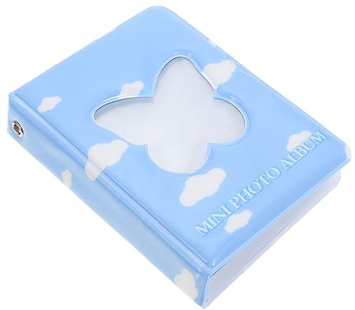 MAGICLULU Niedliches Fotoalbum Mit Schmetterlingsausschnitt 3 X 3 Fotobuch Für Paare Aufbewahrung Für Visitenkarten