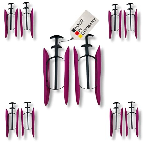 DELFA Stiefelformer 5 Paar - mit innovativem Sensomatic Federelement - Stiefelspanner - Länge 35 cm - Schaftformer