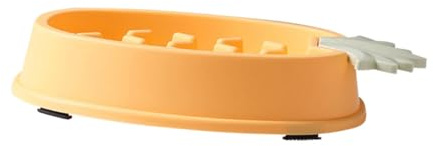 Toyvian Gamelle Interactive Anti-avalement pour Chien Et Chat, Bol d'alimentation Lente en Plastique, Taille Moyenne, Alimentation Quotidienne à Domicile, pour Animaux De Compagnie