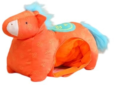 Sombreros de Animales para Niños, Tocado de Felpa, Disfraz de Caballo de Dibujos Animados, Para Actuaciones en Escenas Fotografía Fiesta de Disfraces Accesorios de Cosplay