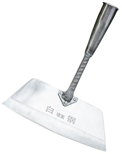 Beavorty Pala da Giardinaggio a Mano in Acciaio Manganese per Diserbo, Attrezzo Manuale per Terreni Compatti, Accessorio Multifunzione per Scavo e Pulizia Giardino, per Lavori Pesanti