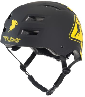 Flybar Bike Helmet- Multi Sport Dual Certified Adjustable Dial, Skateboard Helmet, Roller Skating, Pogo, Electric Scooter, Snowboard, Boys and Girls Kids- Adults Helmets (Wrn,S-M)
