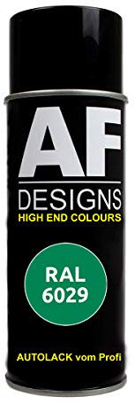 Alex Flittner Designs RAL Lackspray Autolack Sprühdose Spraydose RAL6029 MINZGRUEN glänzend