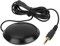 Qiilu 3.5mm Portable Desktop Computer Microphone for Conference Recording, Video Meeting, Call, Gaming, Podcast Creation, and More