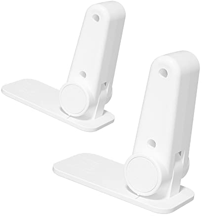 Alyvisun Kindersicherung für Türen, 2 Stück Multifunktionales Kindersicherung Tür, Selbstklebend Türdrückerschloss Fenstersicherung Kinder, für Türknauf und Fensterriff