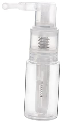 Botella de Spray para Polvo Oral 35ml de Plástico, Dosificador Polvo | Boquilla Larga Reutilizable, Portátil para Viaje y Uso Diario, Pulverizador de Polvo Seco