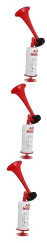UPKOCH 3stücke Handpumpe Air Horn Lauter Cheer Horn Für Sportevents Fußballspiele Und Outdoor-aktivitäten Leicht Und Tragbar