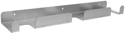IMIKEYA Wall-Mounted Pizza Support Stainless Steel Rack Easy Installation Kitchen Storage Sleek