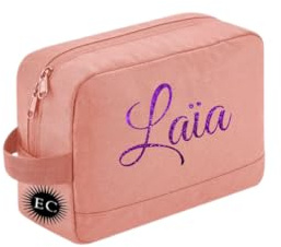 La Fabrique d'EC - Trousse de Sport pour Gymnastes, Rangement pour Maniques et Protège-Poignets, Noir
