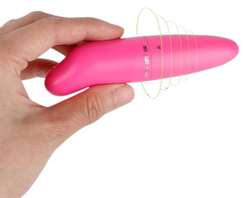 Vibrador Clítoris MIni Delfín – Estimulador Mujer Discreto Silencioso – Juguete Sexual Femenino Punto G – Vibradores Mujeres - Vibrador Bala Rosa.