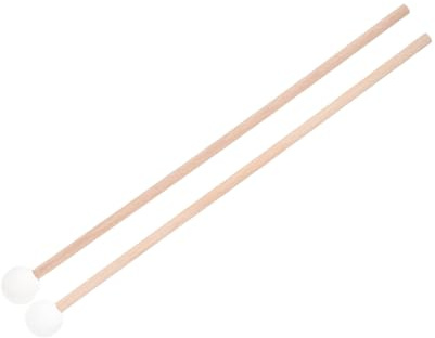 Marimba Schlägel 1 Paar Holz Xylophonschlägel für Musikzubehör | Khakifarben, Feine Verarbeitung, Textur, für Schüler und Profis, Zubehör für Schlaginstrumente