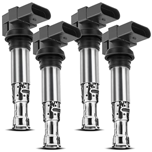 Frankberg 4x Zündspule Zündmodul Kompatibel mit A1 A2 A3 Golf IV V VI III Polo Toledo Fabia Superb II Replace# 036905715