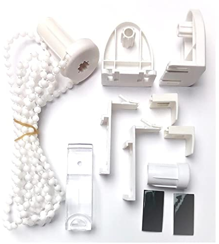 EXKLUSIV HEIMTEXTIL Ersatzteil Zubehör Set Klemmfix für Duo Doppelrollo und Plissee Zubehör Set 9-TLG. für Doppelrollo