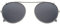 Clip on Sunglasses Polarised Flip Up fit Sunglasses Glasses Eyeglass for Women Men Outdoor Sport, C2