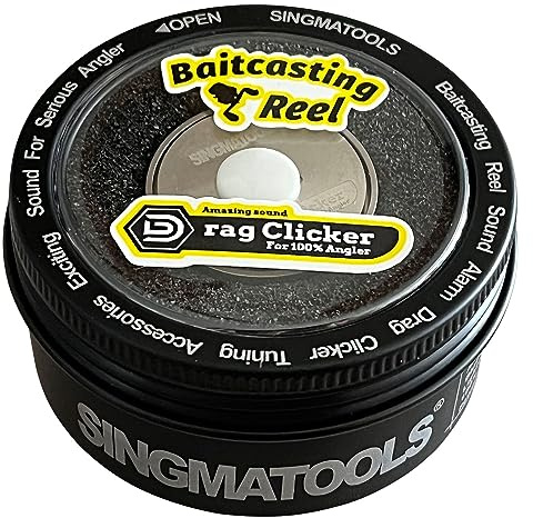 SINGMATOOLS Baitcasting Reel Drag Clicker Kit für Shimano Curado Tranx Metanium Bantam Chronarch MGL SLX DC XT Serie Angelausrüstung und Ausrüstung Spule Ersatzteile Baitcasting Combo