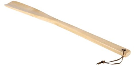 Beaupretty Chausse-pied à Long Manche Bois pour Chaussures Outil de Chaussure pour Femmes Hommes et Personnes Âgées