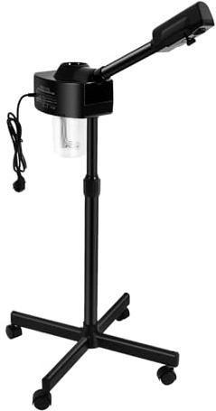 TaNeHaKi Ozon Gesichtssauna,Verdampfer Mit 360° DüSe,Gesichtsdampfer FüR Hautpflege,Bedampfer DampfgeräT FüR Zuhause 800w