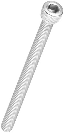 Kozelo 10 Stück Zylinderschrauben mit Innensechskant - [M5-0,8 x 70mm] 304 Edelstahl Vollgewinde Allen Innensechskant Antrieb für Elektromotor 3D-Druck Lüfter Motorenaustausch, Silber