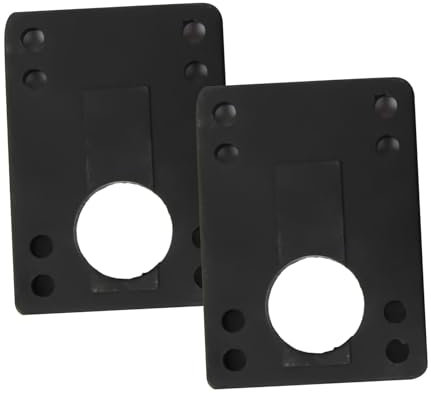 Gungtj Riser Pads Longboard | Guarnizioni Riser Skateboard | Riser Pad in gomma, Cuscinetti di riduzione delle vibrazioni, Cuscinetti di vibrazione Longboard, Cuscinetti hardware per skateboard, Riser