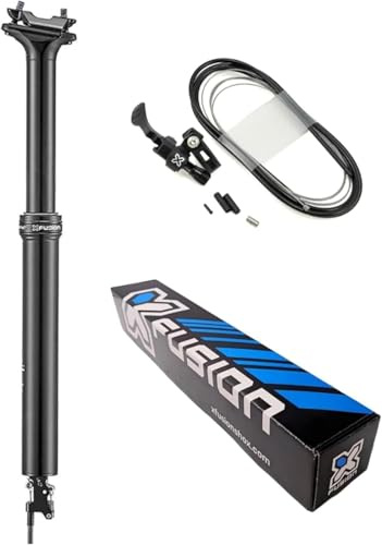 XFUSION Manic Dropper Sattelstütze, Außendurchmesser: 34,9 mm-100 mm/125 mm/150 mm/170 mm/190 mm/200 mm, interne Kabelführung mit Fernbedienungshebel und Einzelhandelsverpackung, für MTB und E-Bike
