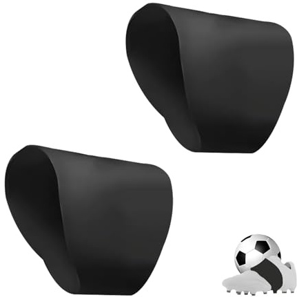 Qneneam 2 bandas de encaje de fútbol, banda de encaje de fútbol, cordones de silicona para botas de fútbol, cubiertas de encaje, correas de botas que mantienen los cordones atados durante el fútbol,