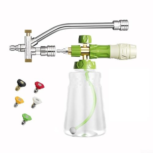 Flacon pulvérisateur haute pression en mousse de 1000 ml pour tâches de nettoyage de niveau professionnel (1 lot)