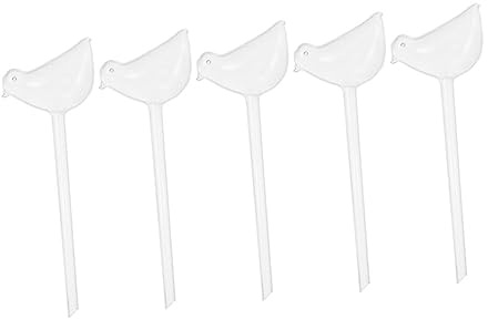 Abaodam 5piezas Dispositivo De Riego Automático para Plantas Bombillas De Riego De Transparente para Jardín para Flores