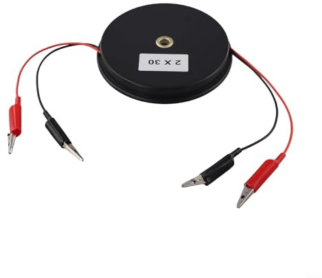 Enrouleur de fil rétractable facile à transporter pour test de voiture double ports de connexion (9 m)