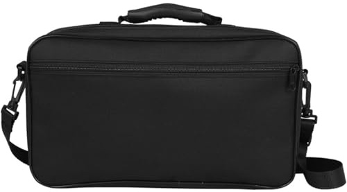 BAZEITFLOW Oxford Stoff Oboentasche mit Großer Kapazität und Fronttasche für Instrumentenzubehör Praktischer und Bequemer Instrumentenhalter für Zuhause und Verschiedene Anlässe